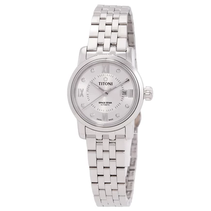 Женские часы Titoni Space Star 23538 S-099, серебристые