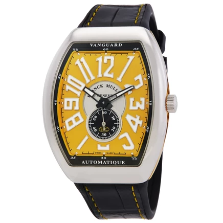 Мужские часы Franck Muller Vanguard Slim, желтые