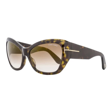 Женские солнцезащитные очки Tom Ford FT0460 52G, черные