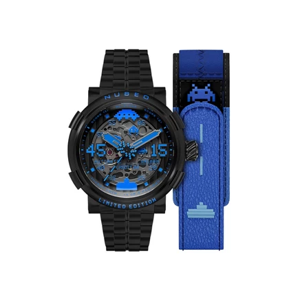 Мужские часы Nubeo Orion NB-6110-88, чёрные