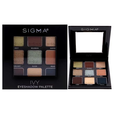 Палетка теней Sigma Beauty, 9 г, айви