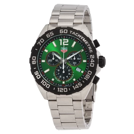 Мужские часы TAG Heuer Formula 1 CAZ101AP.BA0842, зеленые