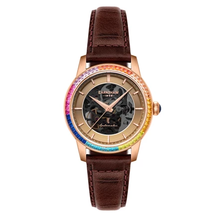 Мужские часы Thomas Earnshaw Glory ES-8301-04, коричневые