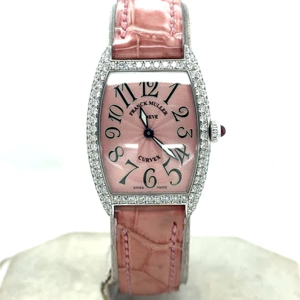 Женские часы Franck Muller 1752 QZ, розовые