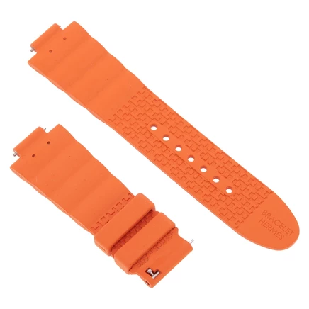 Ремешок для часов Hermes 060126WS93372, оранжевый