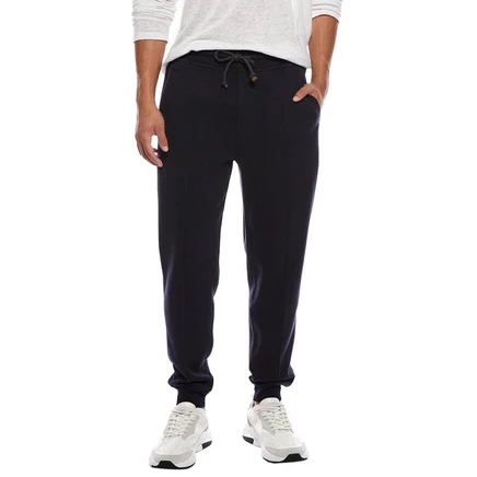 Мужские брюки Brunello Cucinelli, джоггеры, синие