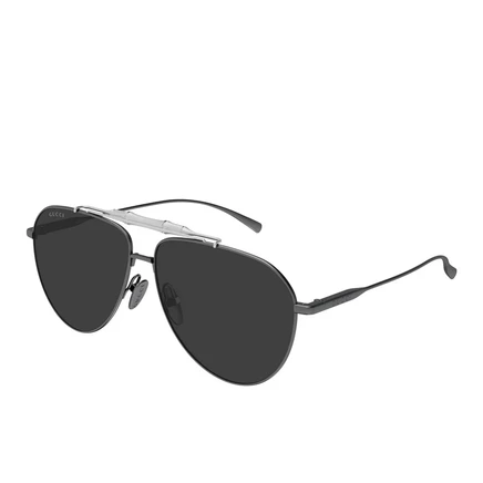 Мужские очки Gucci GG2064S, серые, рутений