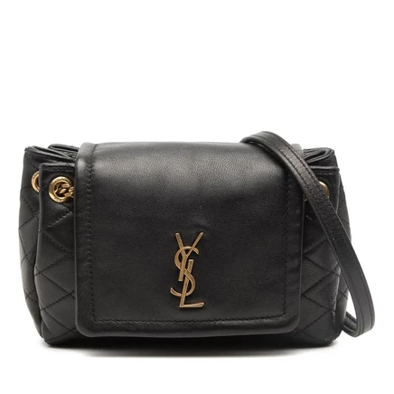 Женская мини-сумка Saint Laurent Monogram Nolita