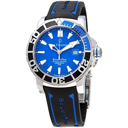 Мужские часы Carl F. Bucherer 00.10632.23.53.01, синие
