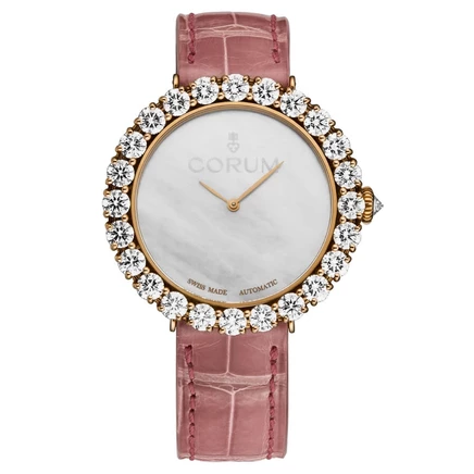 Женские часы Corum Sublissima Z058/03286R, перламутровые