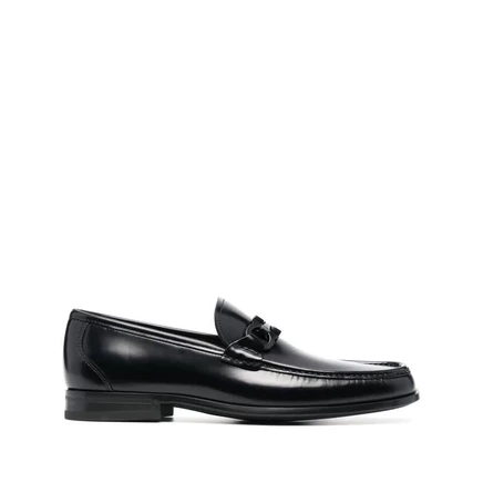 Мужские сандалии Ferragamo Ornament Slip-On, черные