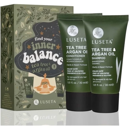 Набор для волос Luseta Tea Tree & Argan Oil, 2×30 мл