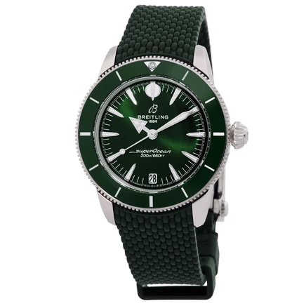 Мужские часы Breitling AB3112361L1S1, зеленые