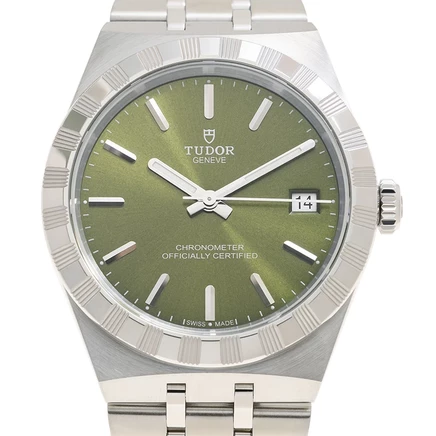 Унисекс-часы Tudor Royal M2836C1A0-0103, ручной завод, зеленые