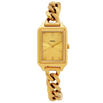 Женские часы Fossil Raquel ES5478, кварцевые, золотистые