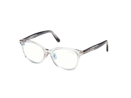 Женские очки Tom Ford FT6104-D-B, кошачий глаз, серые