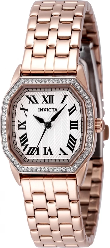Женские часы Invicta Wildflower 49039, кварцевые, серебристые