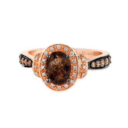 Женское кольцо Le Vian YQLC 34, кварц, розовое золото