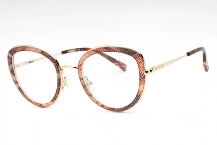 Женские очки Missoni MIS 0043, 50 мм, розовый узор