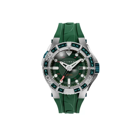 Мужские часы Nubeo Manta NB-6120-02, авт., зеленые