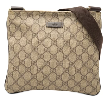 Унисекс сумка Gucci GG Supreme через плечо, б/у