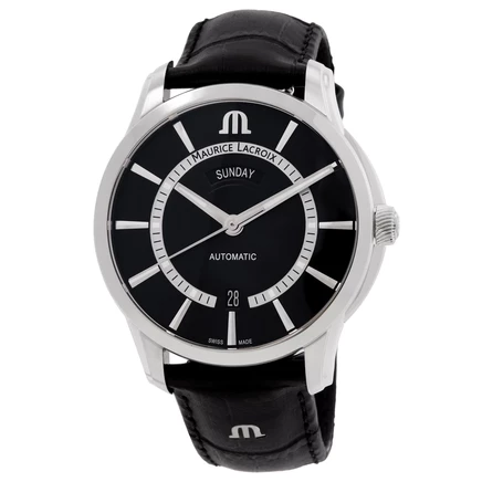 Мужские часы Maurice Lacroix Pontos Automatic, черные