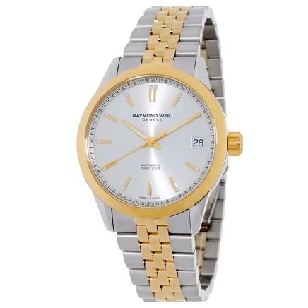 Мужские часы Raymond Weil 2741-STP-64001, кремовые