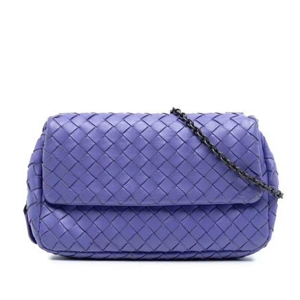 Женская сумка Bottega Veneta Mini Intrecciato, цепь