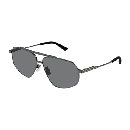 Унисекс очки Bottega Veneta BV1194S 001, авиаторы, серые