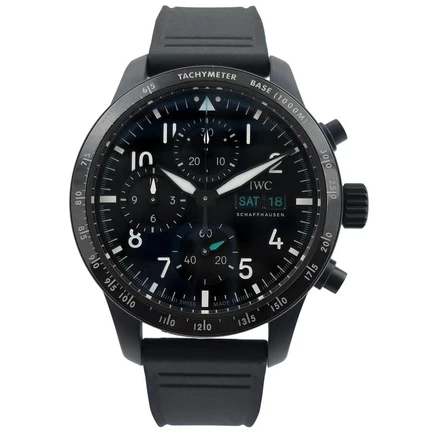 Мужские часы б/у IWC Pilot IW388306, черные