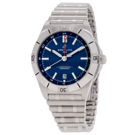Мужские часы Breitling Chronomat GMT A323989B1C1A1, синие