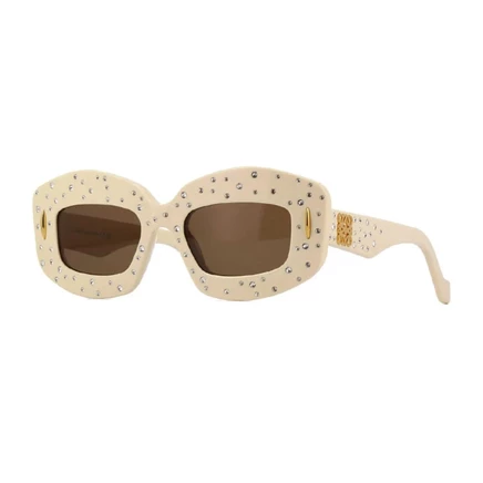 Женские солнцезащитные очки Loewe LW4114IS 25E, черные