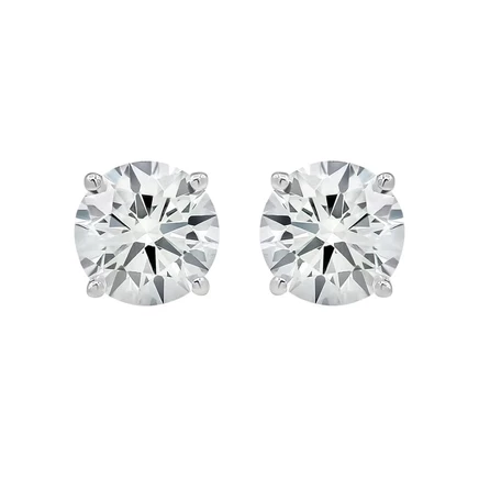 Женские серьги Brilliant Diamond, 3,5 карата, белое золото