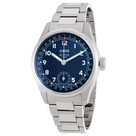 Мужские часы Oris Big Crown Pointer Date, синие