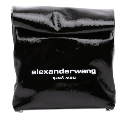 Женский клатч Alexander Wang Logo Lunch Bag, б/у