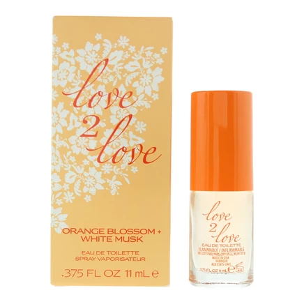 Женская туалетная вода Love 2 Love Orange Blossom + White Musk 11 мл