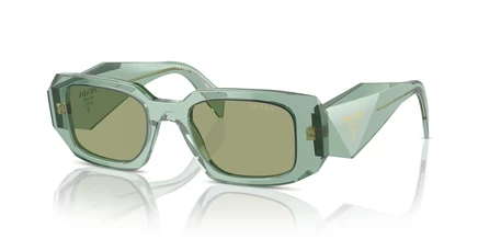 Женские очки Prada PR 17WS, прозрачные, шалфейные