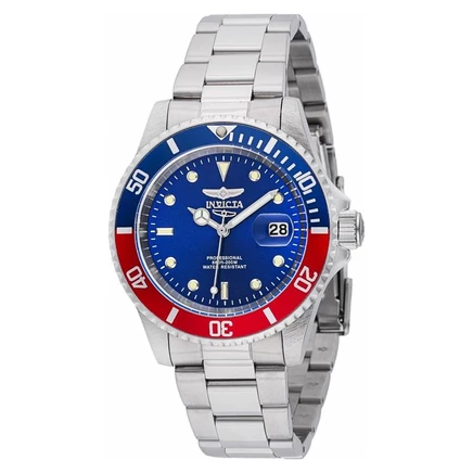 Мужские кварцевые часы Invicta Pro Diver 47611, синие