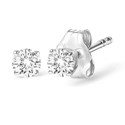 Женские серьги Haus of Brilliance, 14K, 0,5 карата, желтые