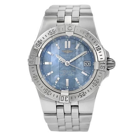 Женские часы Breitling Starliner A71340, синие