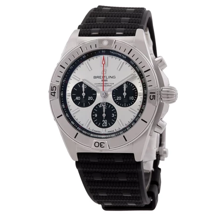 Мужские часы Breitling AB0134101G1S2, серебристые