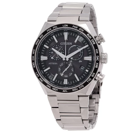 Мужские часы Citizen Attesa CB5966-69E, черные