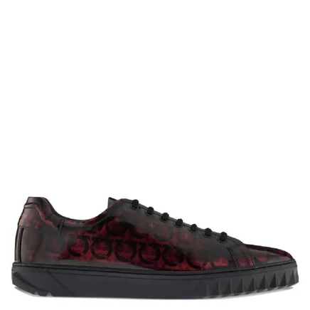 Мужские кроссовки Ferragamo All-Over Gancini Cube