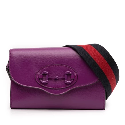 Женская сумка Gucci Horsebit 1955, кроссбоди, б/у