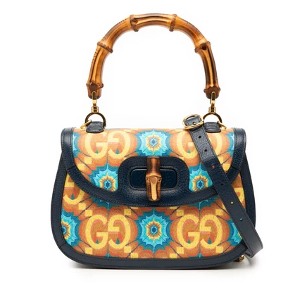 Женская сумка Gucci Bamboo Kaleidoscope, б/у