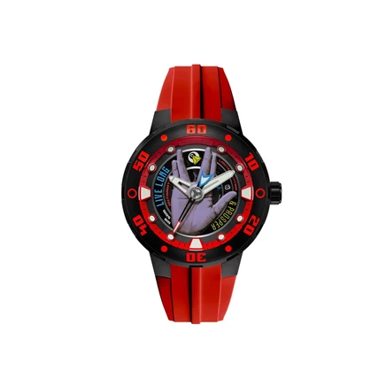 Мужские часы Nubeo Mariner NB-6122-03, красные
