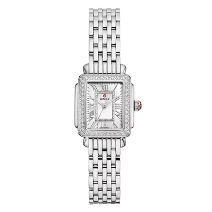 Женские часы Michele Deco MWW06D000171, белый перламутр