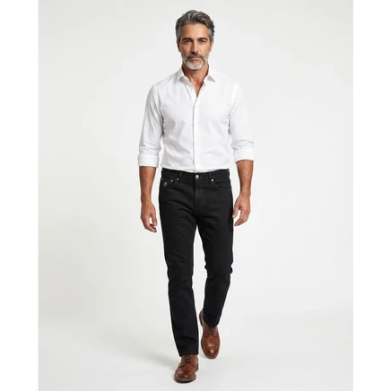 Мужские джинсы Brunello Cucinelli, черные