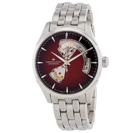Часы унисекс Hamilton H32675170, бордовые
