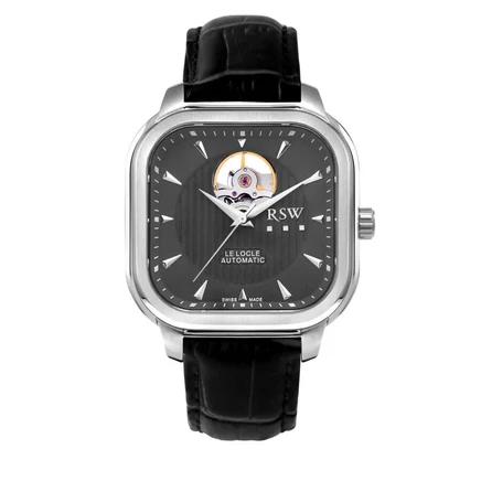Мужские часы RSW RSWA165H-SL-3, черный циферблат